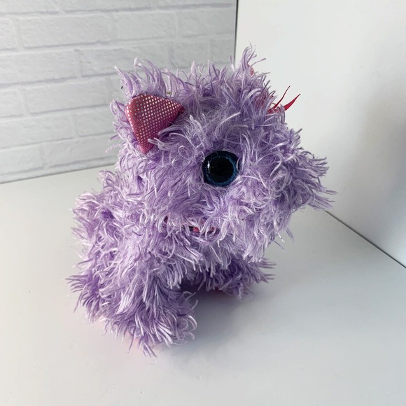 GANZ Planet Posh Plush Purple Dog Mitzy H12817 Fluffy Stuffed Animal 7 Inch HTF - Picture 5 of 10